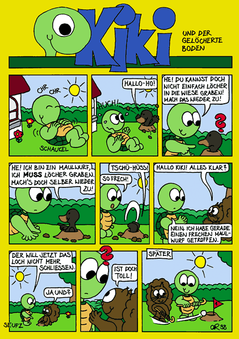 Kiki und der gelöcherte Boden