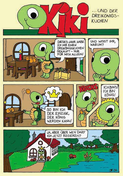 Erster Kiki-Comic (1994)