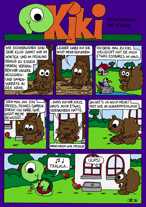 Kiki &ndash; Einchhörnchen hat Hunger