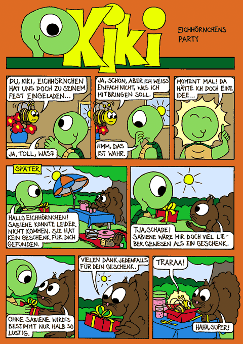 Kiki &ndash; Eichhörnchens Party