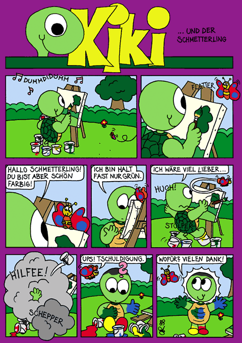 Kiki und der Schmetterling