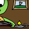 Kiki im Dunkel der Nacht