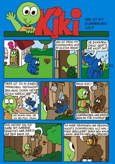 Kiki &ndash; was ist mit Eichhörnchen los?