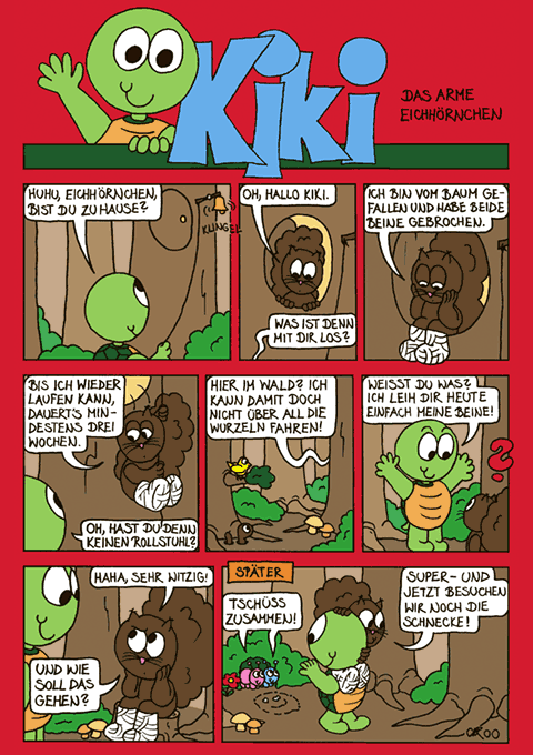 Kiki &ndash; das arme Eichhörnchen