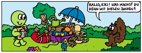 Kiki und seine vielen Sachen