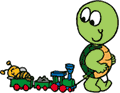 Kiki mit der Eisenbahn