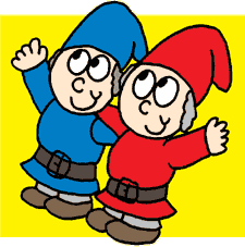 Zwerge winken