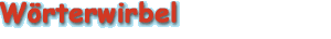 Woerterwirbel-Spiel